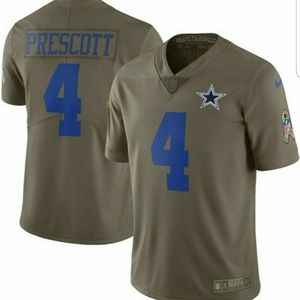 Nike Dak Prescott Dallas Cowboys Salute Jersey